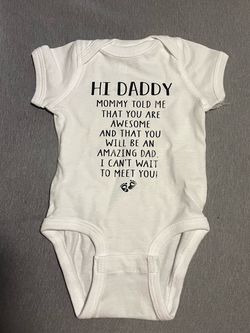 Pregnancy announcement newborn shirt
