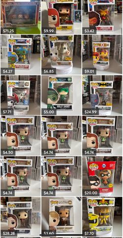 Lots Of Funko Pops For Sale Will Trade For Video Games Or Pokemon Cards 