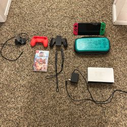 Nintendo OLED With New Controllers