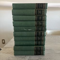 Set Of 10 Antique Vintage O Henry Hardcover Book Set 