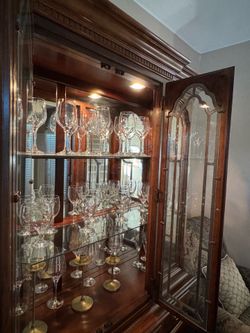 brown hutch