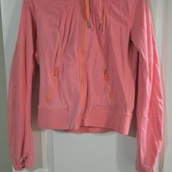 Lululemon orange/pink size 6 jacket