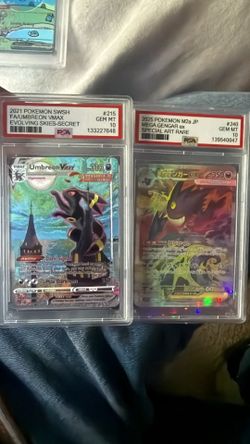 PSA 10 Pokémon Slab Lot - Umbreon VMAX Alt Art & Mega Gengar ex SAR