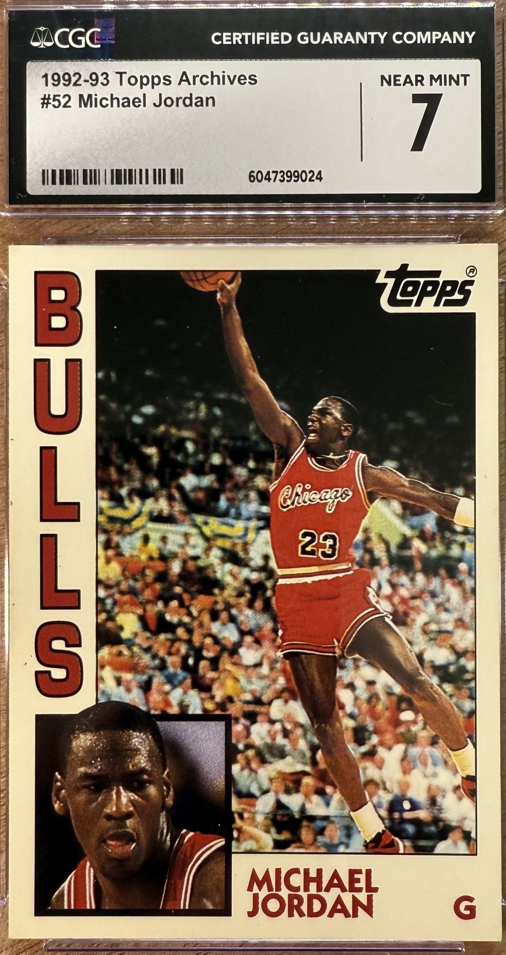 1992-93 Topps Archives #52 Michael Jordan