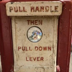 Vintage  Gamewell Co. Alarm Pull Station