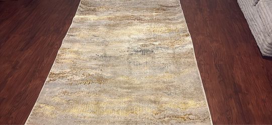 5 by 7 Rug gold