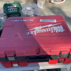 Milwaukee Box And Accessories Only 