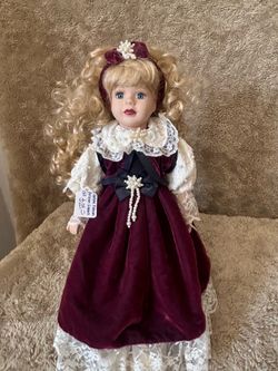 Genuine Victorian Porcelain Collector’s Doll