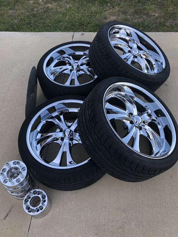 Boss 304 22x9.5 Rims with tires for Sale in Pensacola, FL OfferUp