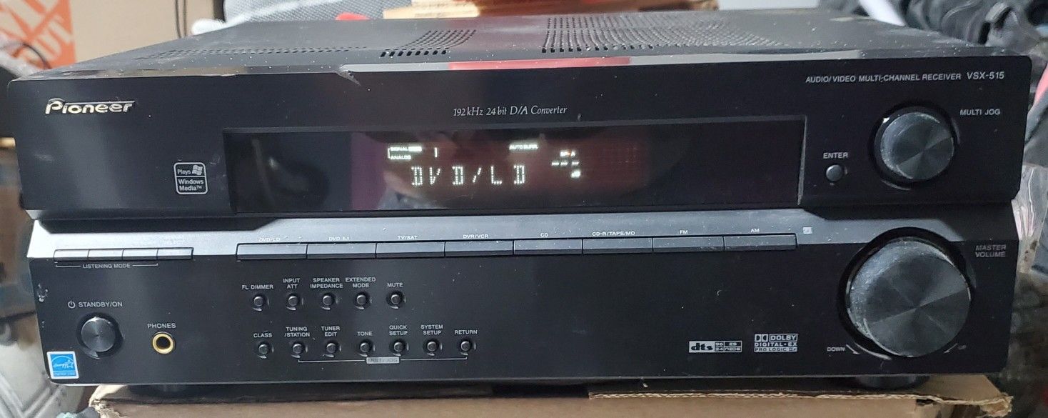 Pioneer Audio/Video Multi-Channel Receiver