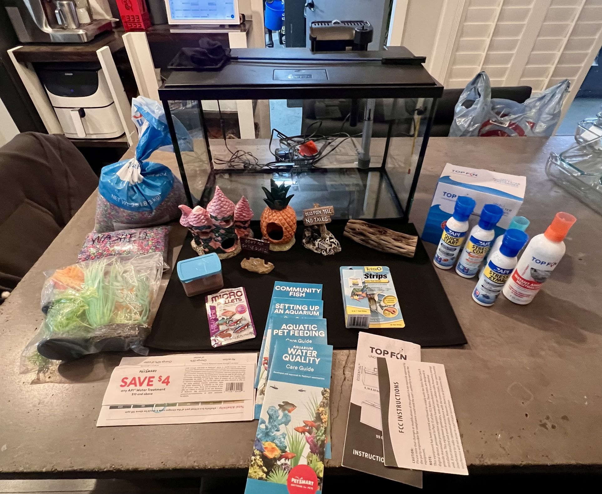 Fish Aquarium With All Essentials