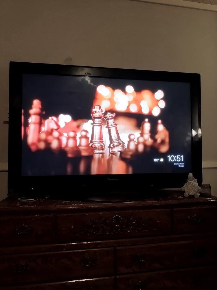 65'' Flat Screen Panasonic Tv