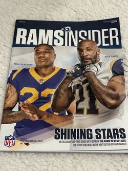 Rams Insider Magazine September 16, 2018 Marcus Peters & Aqib Talib