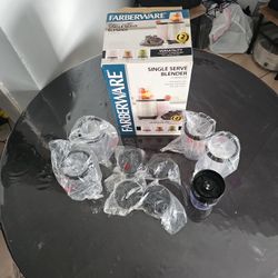 Fareberware Cups Blade 5 Tops.i Have #3-#4 1 Cup All New .