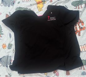 Black HSC Scrub Top