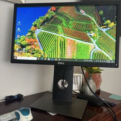 Dell Computer Monitor 19 1/2” Excellent Condition 