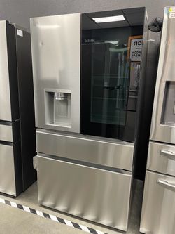 LG 4 Door InstaView Refrigerator with craft ice