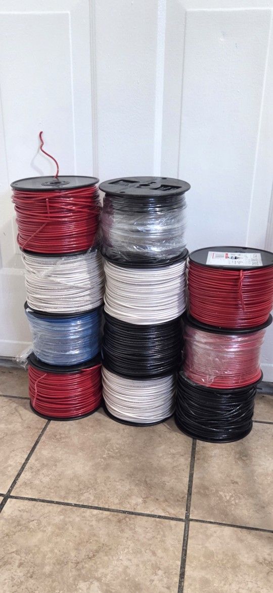 WIRE 12 AWG STRNDED THHN 500 FTS 80 DLS.FOR ROLL