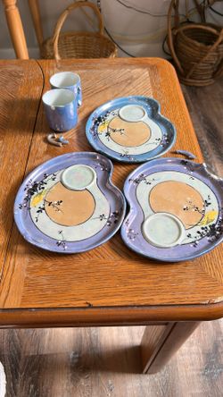 LUSTERWARE VINTAGE HANDPAINTED JAPAN