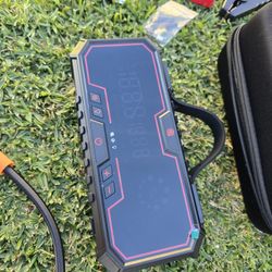 Car Jump Starter With Tire Inflator 
