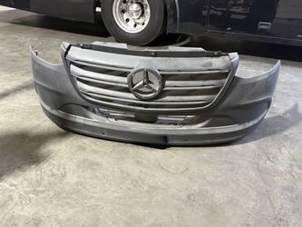Bumper and Mercedes Benz Sprinter grille