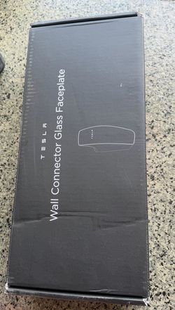 Tesla Wall Connector Glass Faceplate