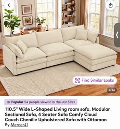 BRAND NEW 110” COUCH