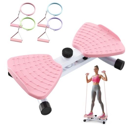NIB Waist Twisting Machine & Ab Twister Machine - 300 lbs Noiseless Waist Twister Board for Core Exercise, Home Gym Fitness Equipment with Resistance