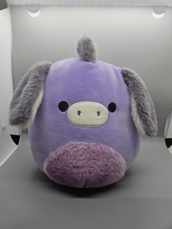 Squishmallows Deacon the Purple Donkey 8-inch Stuffed Animal Plush