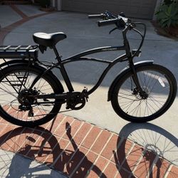 E-Bike Retrospec Chatham Rev Beach Cruiser