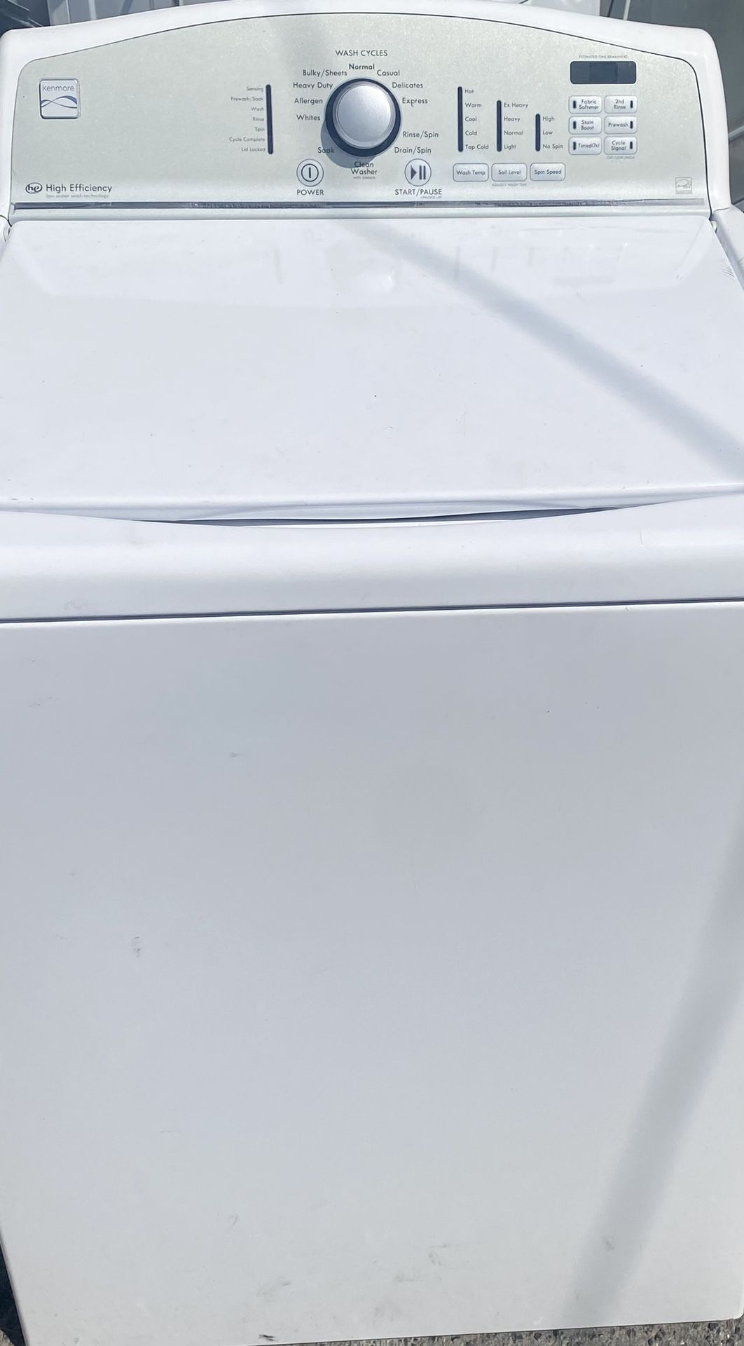 Kenmore Washer