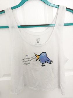 NEW Liam Tweet Bird Crop Top