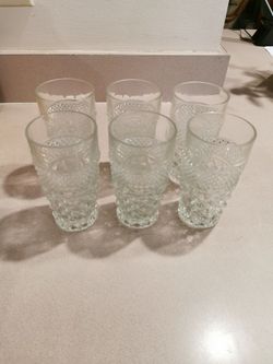 Vintage water glasses