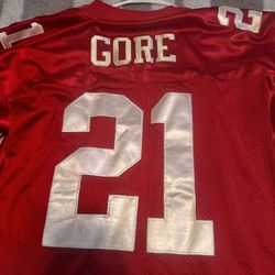 Rebook Frank Gore Jersey 