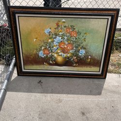 Cuadro  Floral    44x 32