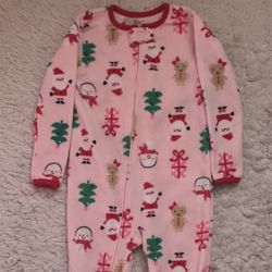 Girl’s Footed Pajamas