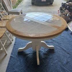 Farm Dining Table With 4 Chairs