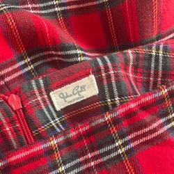 Plaid Skirt 