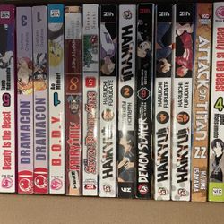 HUGE Manga Lot !!