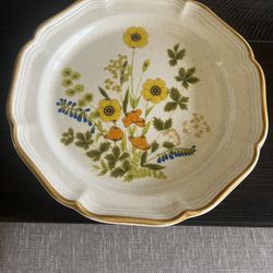 One Dinner Plate And 4 Salad Plates. Mikasa