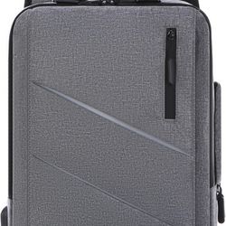 Men's Large Capacity Backpack Oxford Cloth 15.6 inch Laptop Bookbag Business Work Travel Bag with USB Charging Port