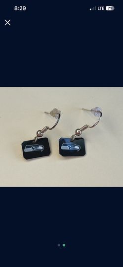Seattle Seahawks Earrings New
