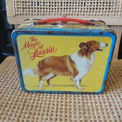 Vintage 1978 Lassie Metal Lunchbox
