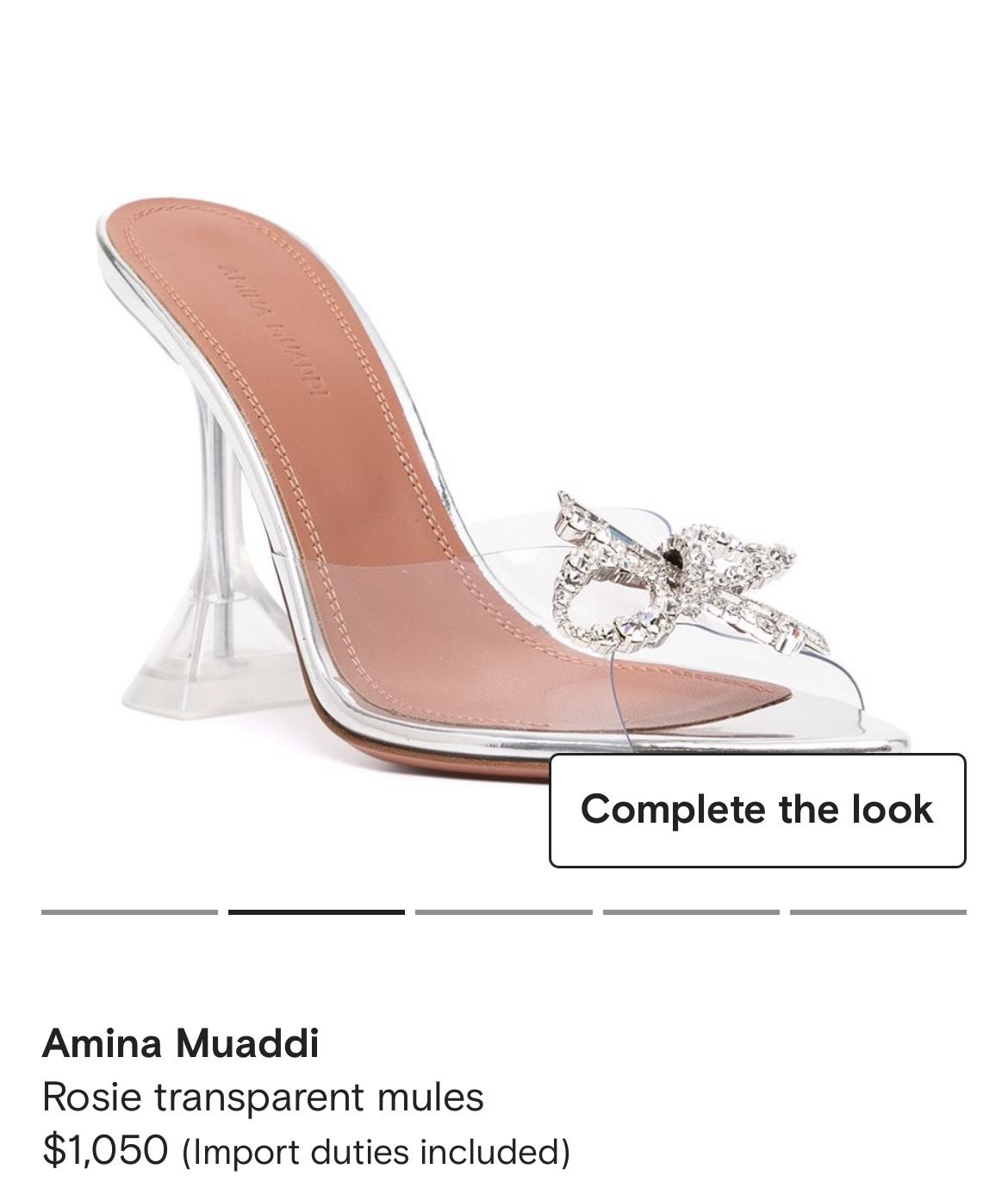 Amina Muaddi Rosie heels 