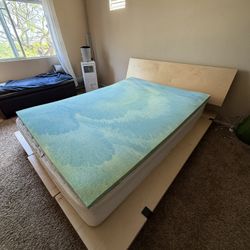 Cooling Gel Mattress Foam Topper