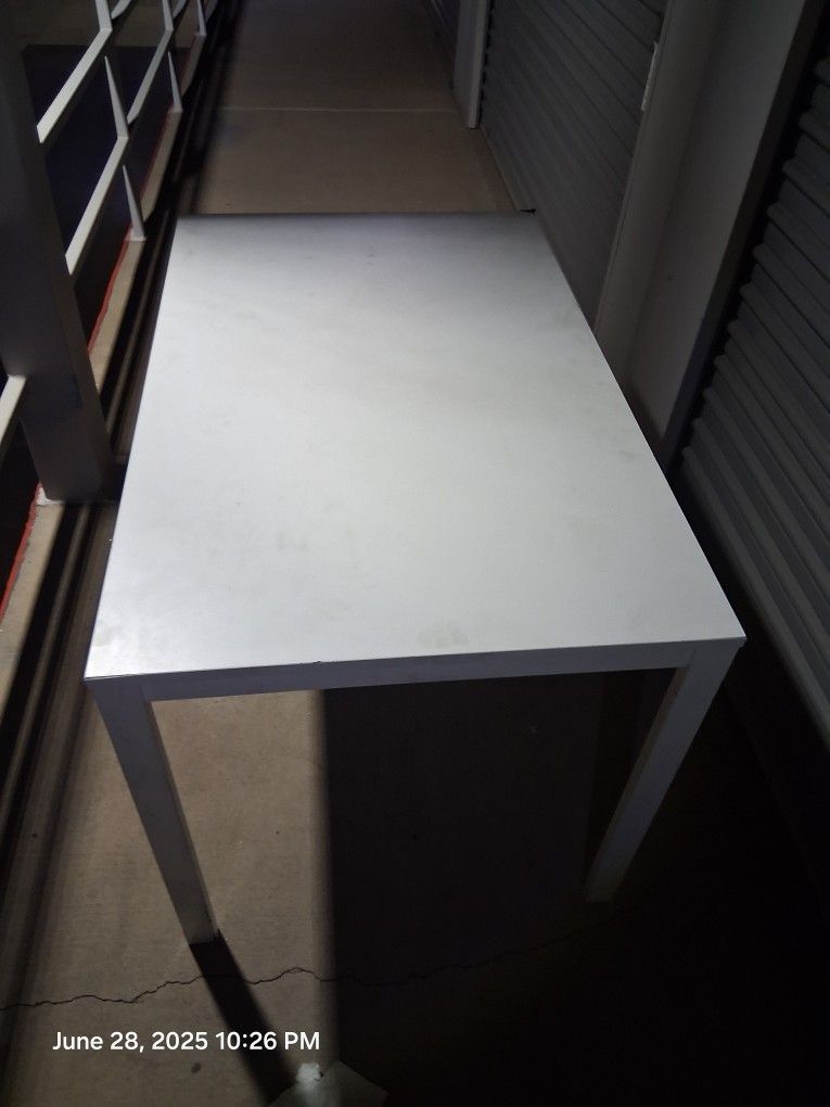 White Dining Table With Leaf