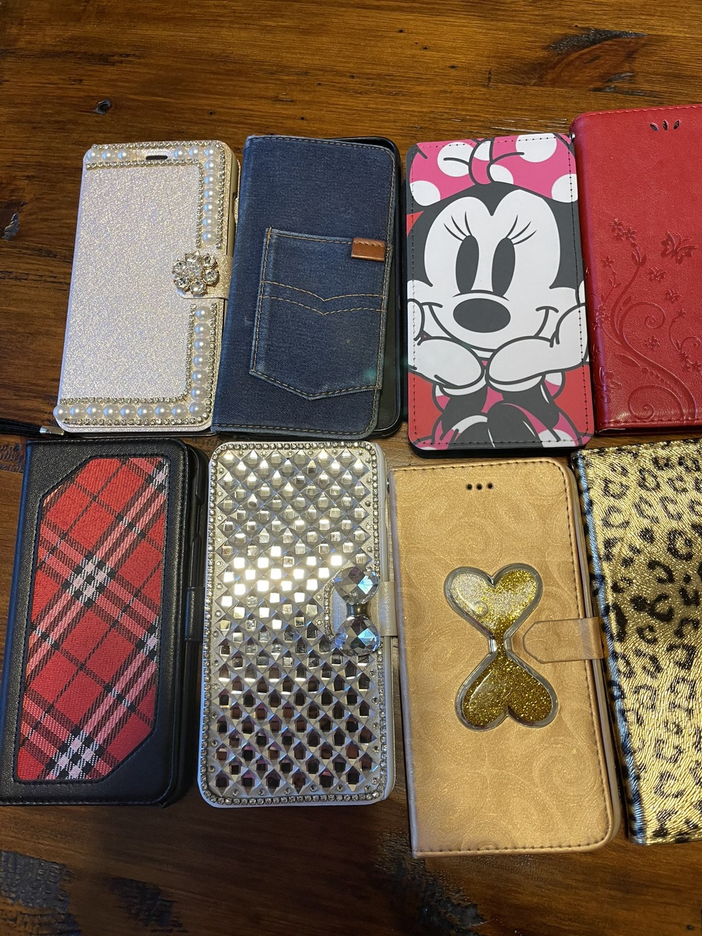 iPhone Wallet Case For iPhone 7 Plus $5 Each