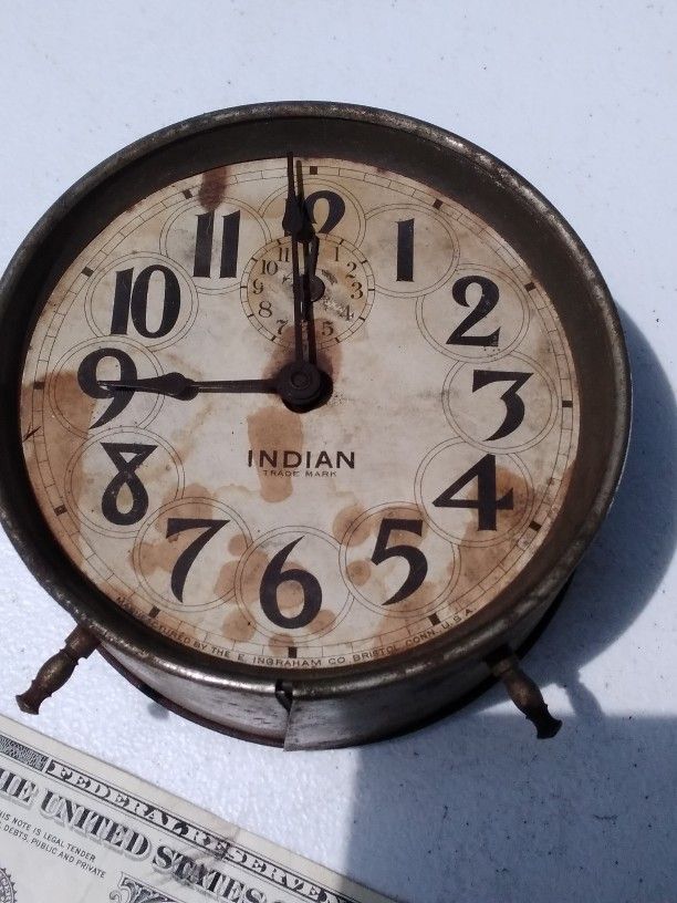 Antique Indian Clock 