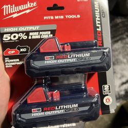 Milwaukee Batteries 3.0