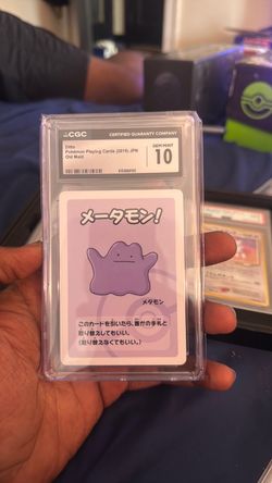 Ditto CGC 10 Gem Mint Japanese Old Maid Card